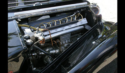 Bugatti Type 57 SC Atalante Coupé Gangloff 1937  engine
